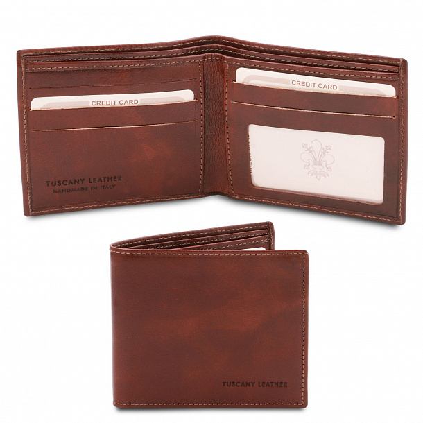 Эксклюзивный кожаный бумажник для мужчин